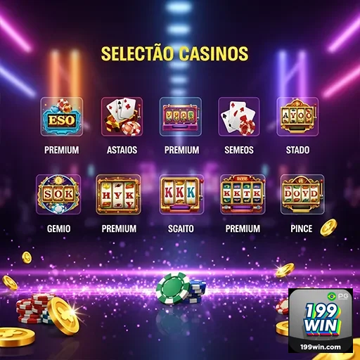 Imagem de jogos de azar no site 199win, promovendo entretenimento e apostas online.