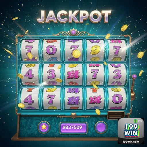 Ícones de jogos de caça-níqueis na 199win, símbolo de segurança